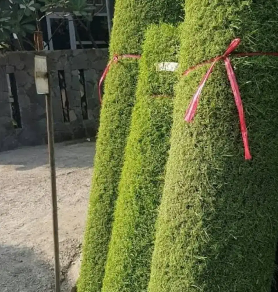 Karpet sintetis bekas bagus 3x3 m