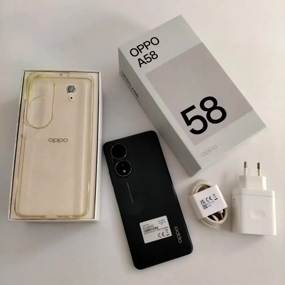 Oppo A58 ram 16gb (8+8) memori 128gb garansi resmi