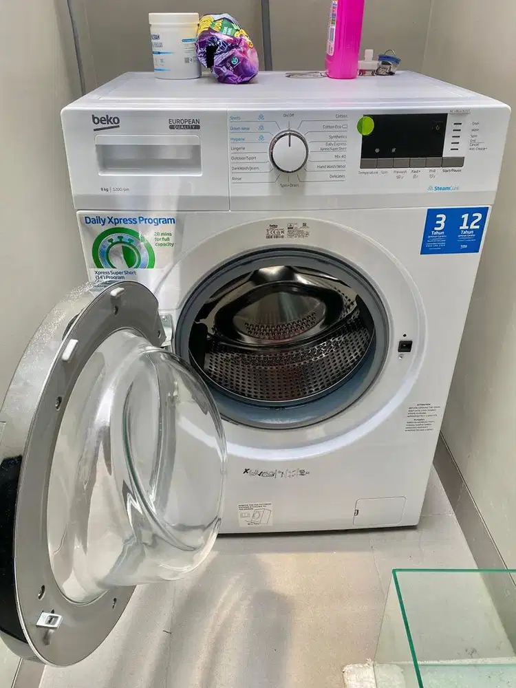 Di jual mesin cuci beko 8kg