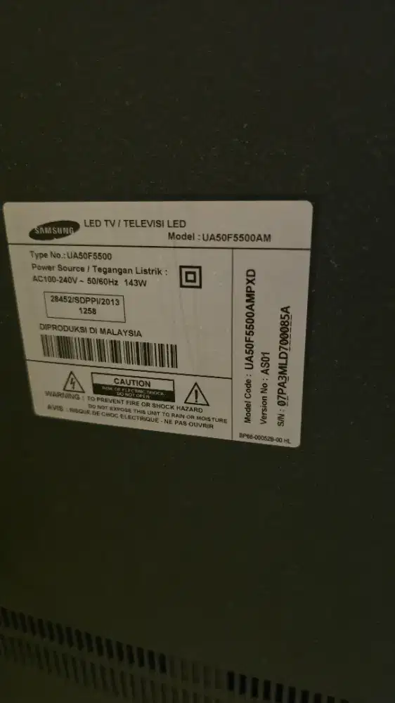 Tv Second tahun 2017