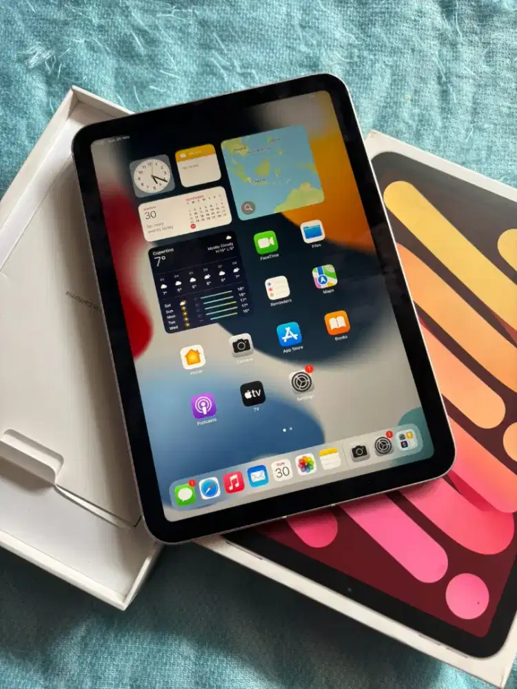 iPad 6 Mini 64GB Pink Wifi  + Cell resmi iBox
