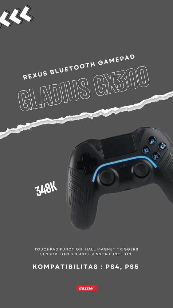 Gamepad rexus Gladius GX300