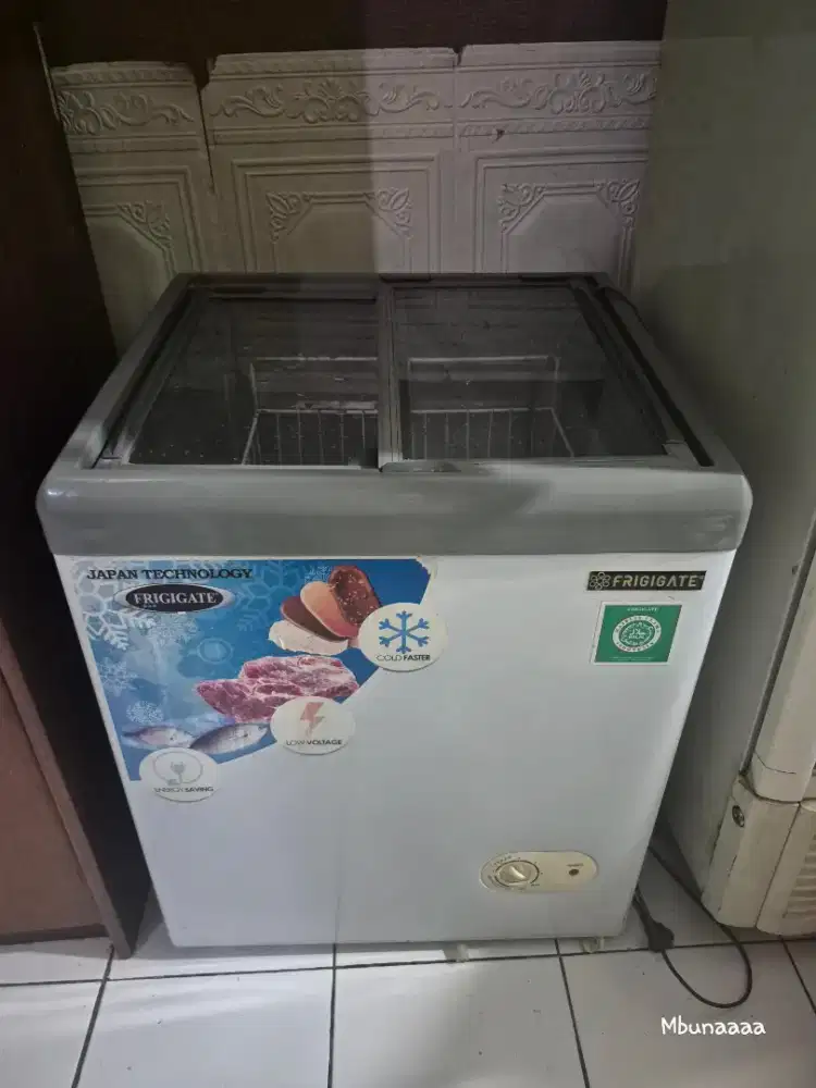 Freezer sliding door kap 120 L Frigigate orisinil mulus