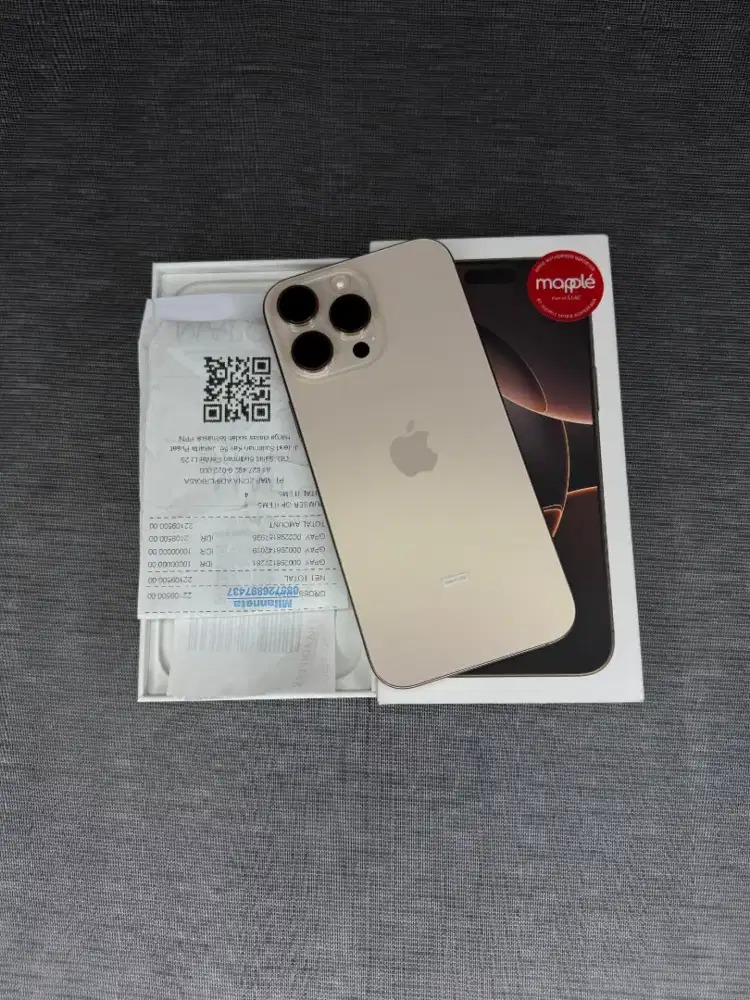 iPhone 16 Pro Max 256GB ibox Sebulan pakai