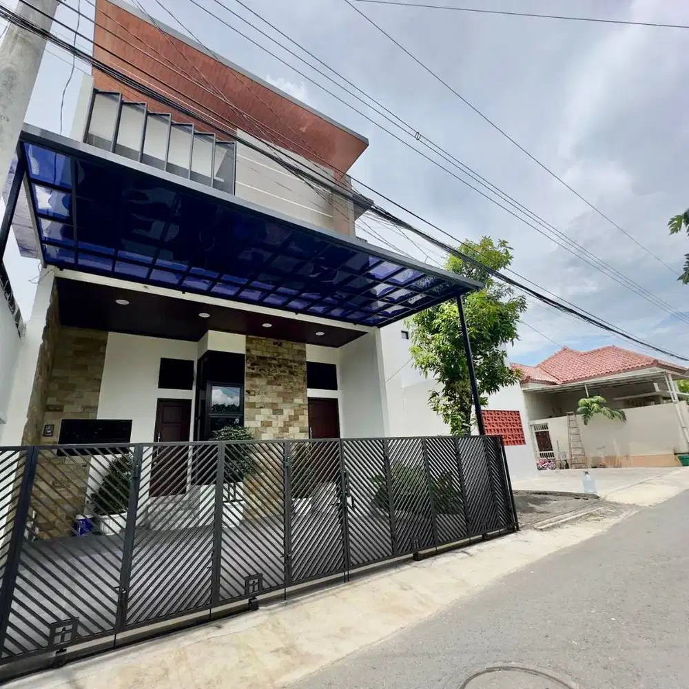 Rumah Mewah 2 Lantai Full Furnished di Condongcatur, 10 menit ke UGM J