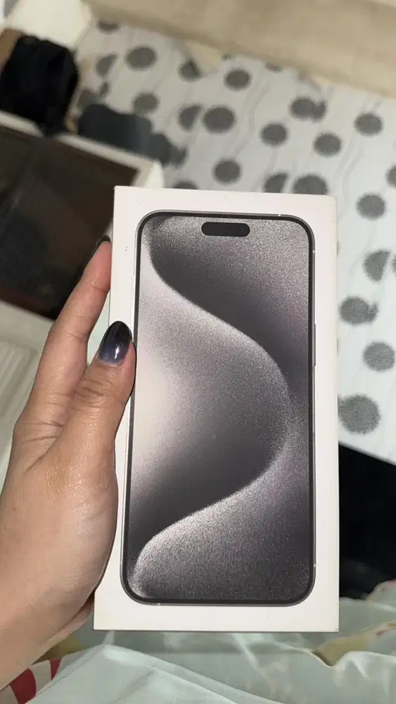 IPHONE 15PROMAX 256GB WHITE TITANIUM