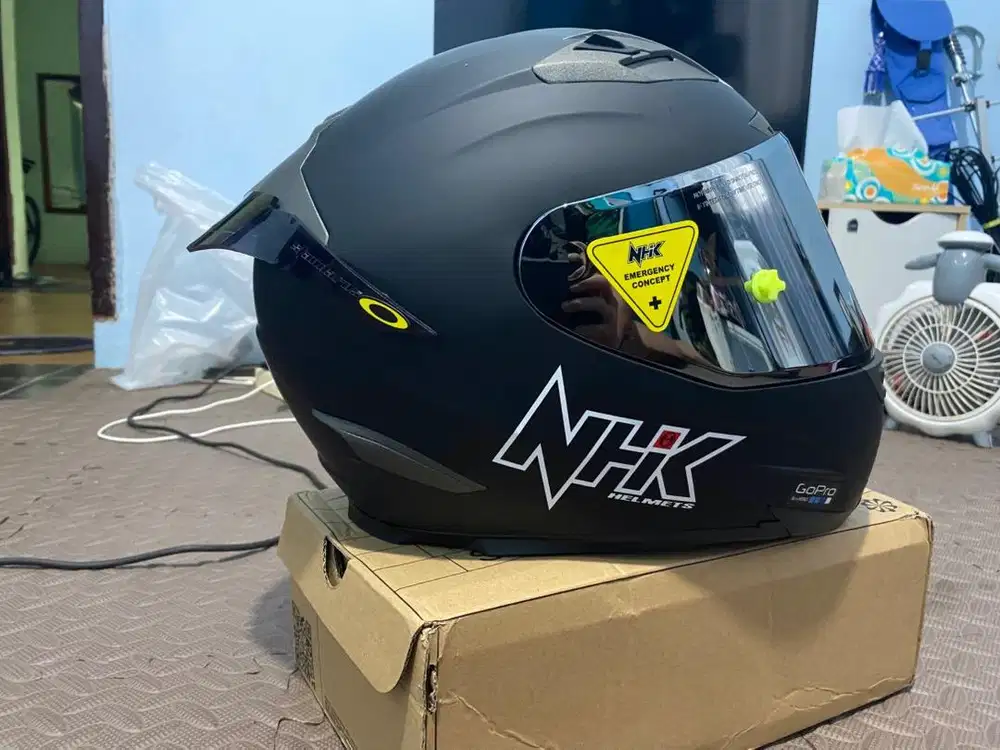 Helm NHK RX 9 Black Doff