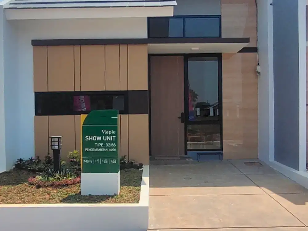 Rumah 300 Jutaan Full Bata Merah Dan Free Semua Biaya Di Cileungsi