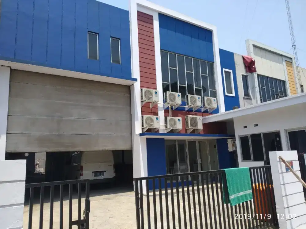 Disewakan Gudang Siap Pakai Ada Kantor Di Taman Tekno BSD