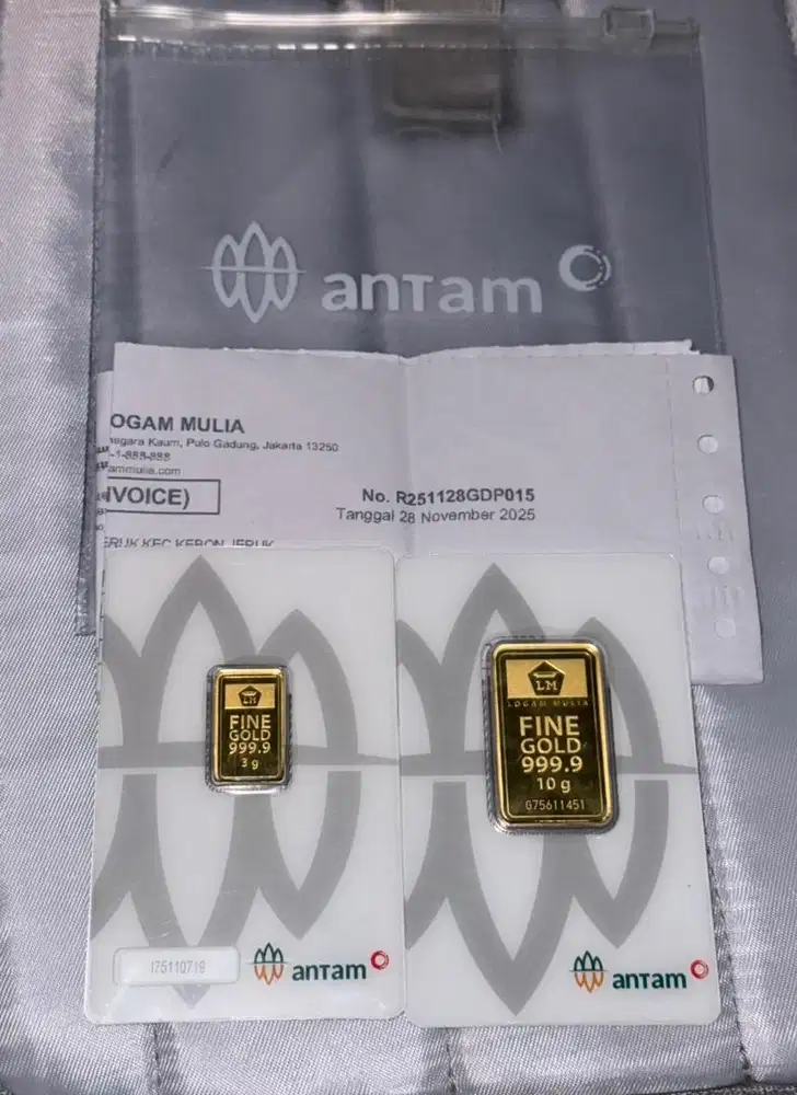 ANTAM 10 Gram Baru beli