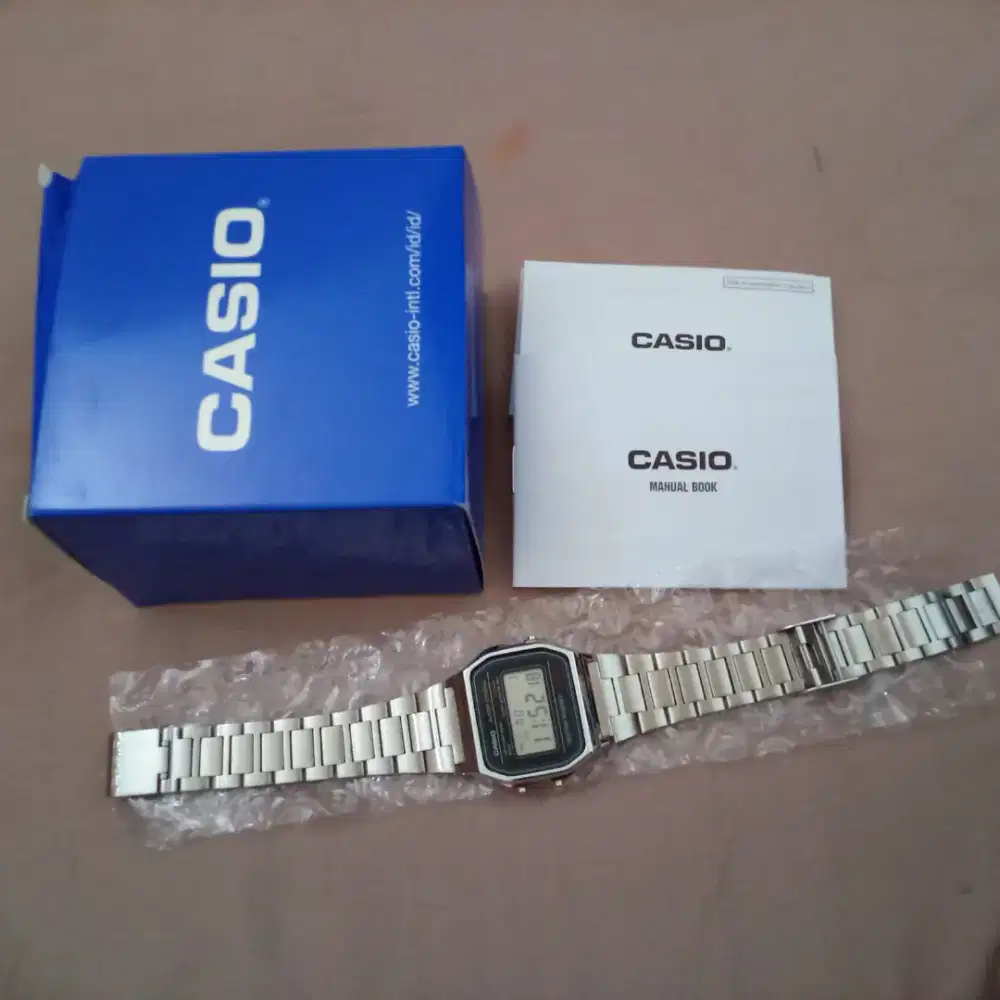 Jual jam tanga Casio masih mulus