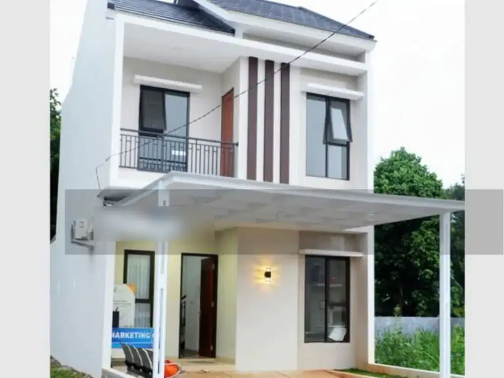 Rumah Cluster 2 Lantai Lokasi Di Jalan Utama Jatiasih Bekasi