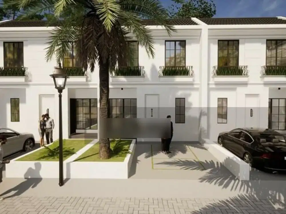 Rumah Dijual Cluster 2 Lantai Cikunir Galaxy , Free BPHTB