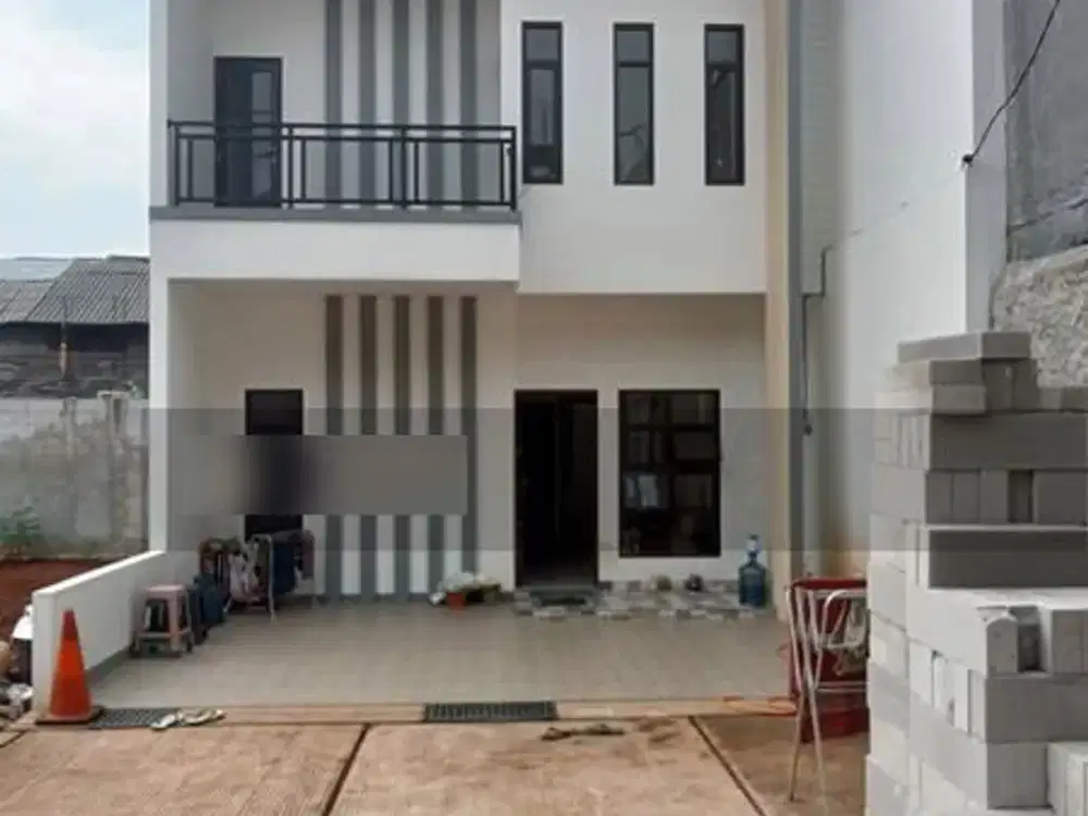 Rumah Cluster 2 Lantai 900 Jutaan Strategis Selangkah Pasar Kecapi Bekasi