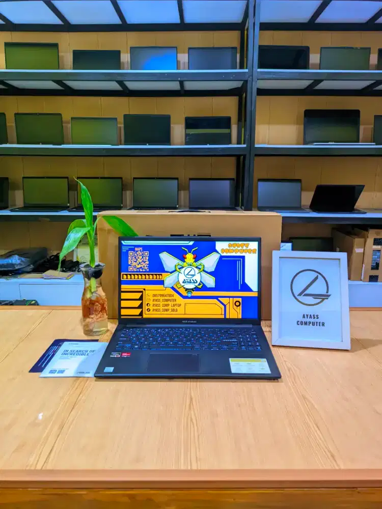 Asus vivobook E1505F R3-7320 16GB DDR5 512GN NVMe garansi Juni 2027