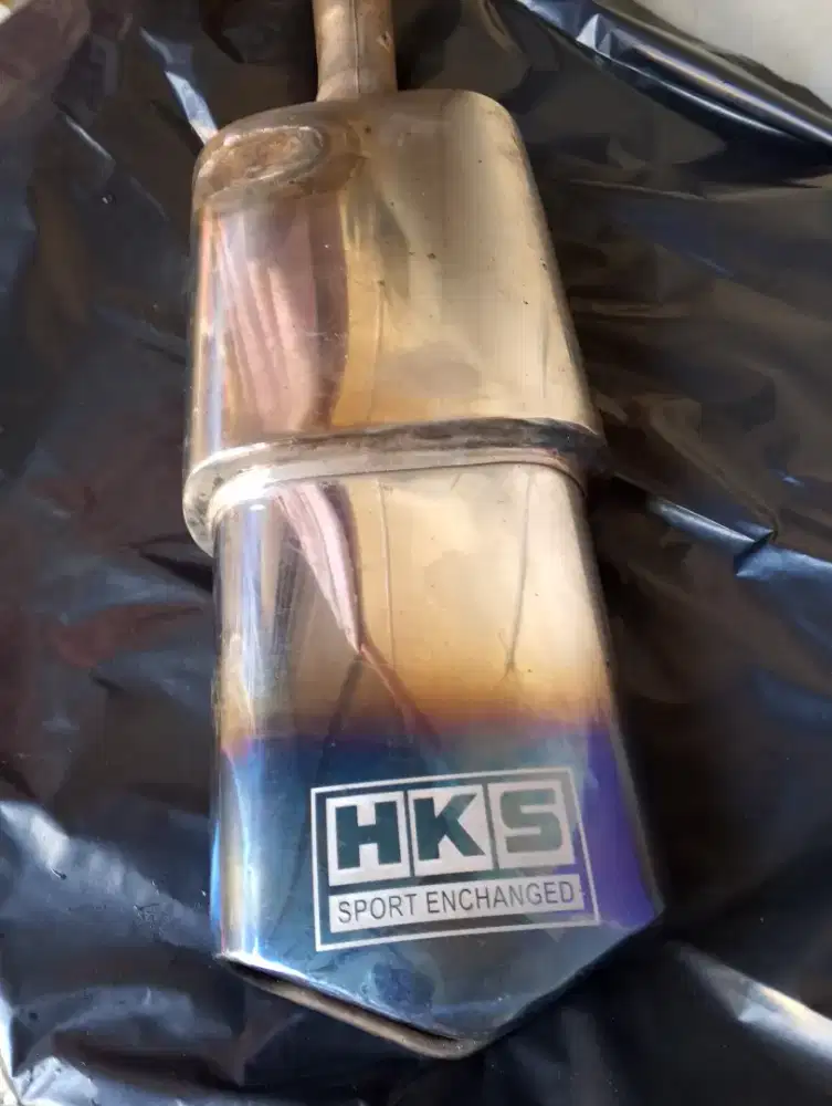 Jual knal pot racing HKS stainless full orisinil