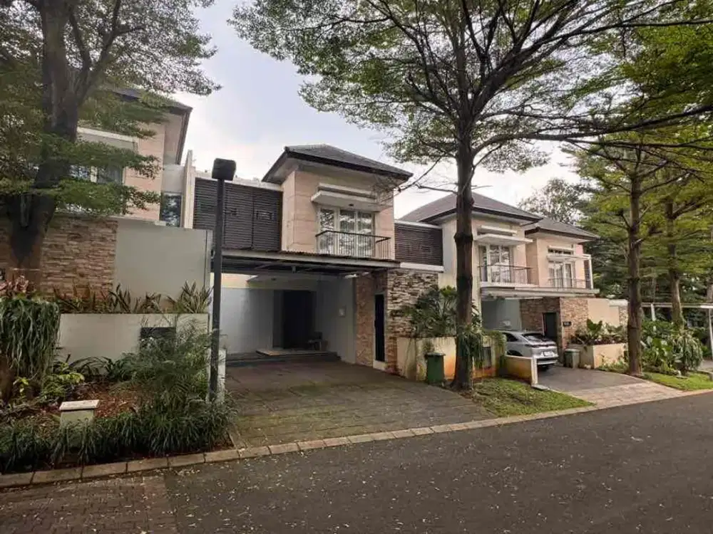 Rumah Modern Dalam Komplek Cluster Premium Strategis di Serenia Hills Jaksel