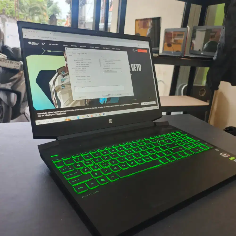 Laptop gaming hp pavilion