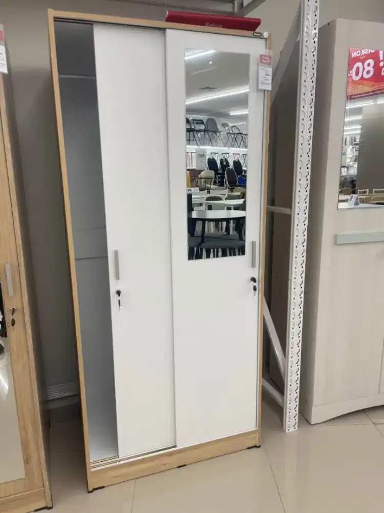 LEMARI PAKAIAN SLIDING 80CM