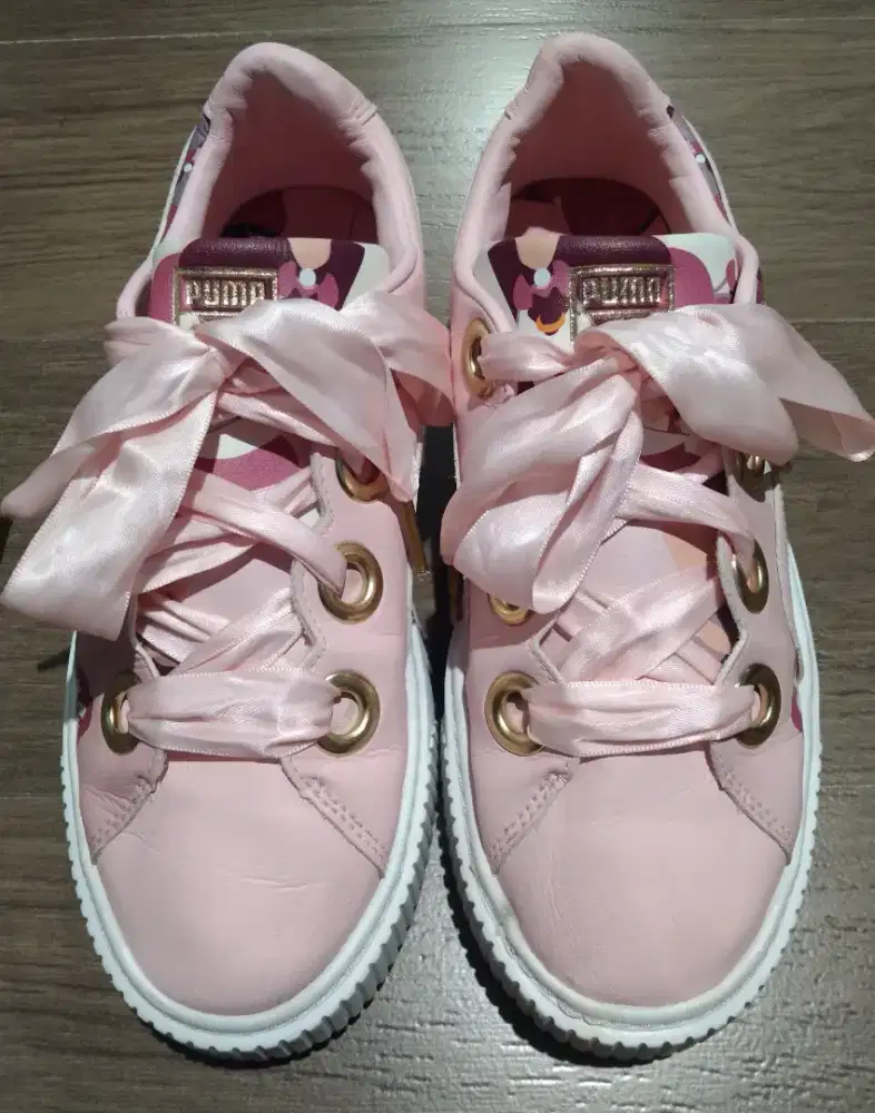 Sepatu Puma Flatfrom Kiss Pink