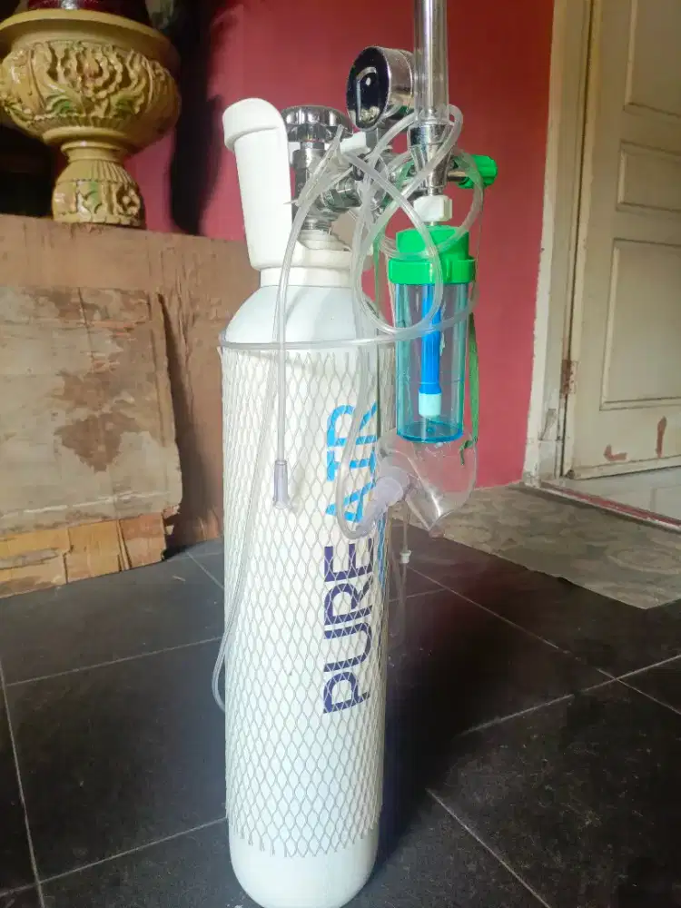 Tabung Oksigen medis untuk terapi kesehatan