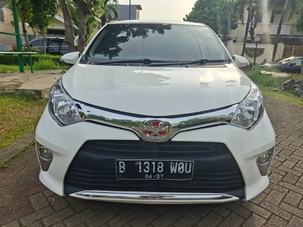 Toyota Calya G A/T 2017 Putih Tgn 1 Pakaian Sendiri Bagus Istimewa