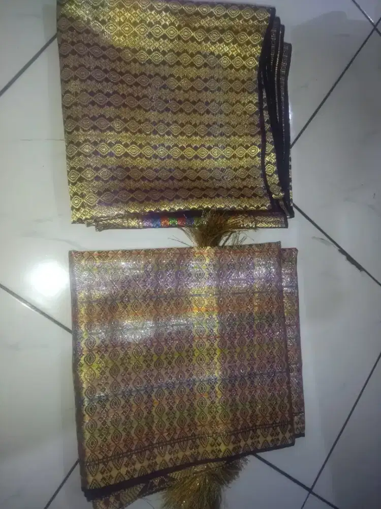 Mahar kain songket Melayu Puluhan tahun