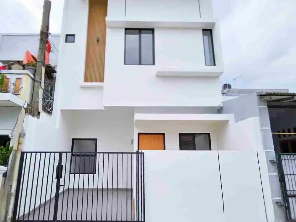 DiJUAL RUMAH BARU CANTIK MODERN MINIMALIS DI PONDOK UNGU PERMAI BEKASI