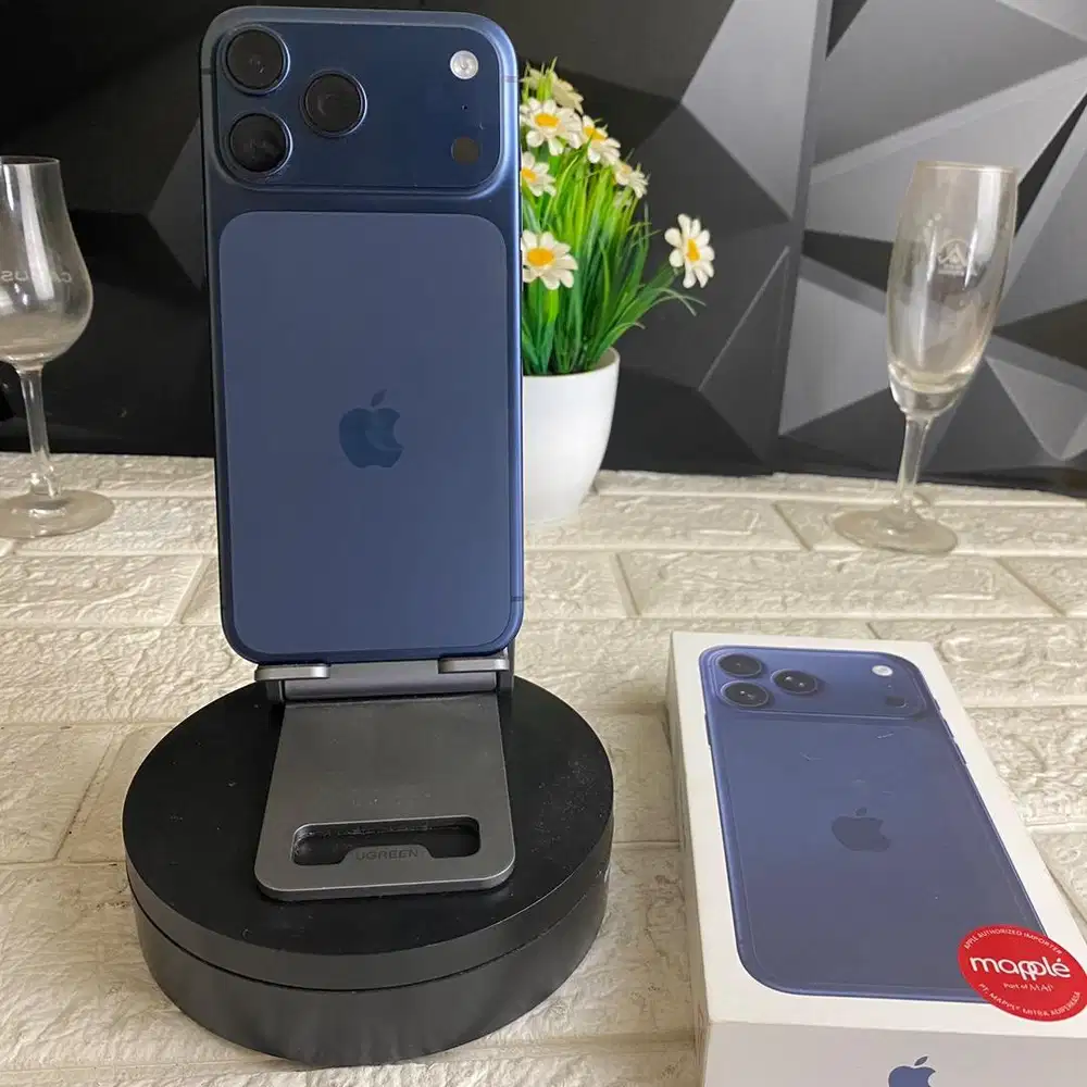 Iphone 17 pro max 512gb Resmi Pemakaian singkat CC 38 Bisa COD dan TT