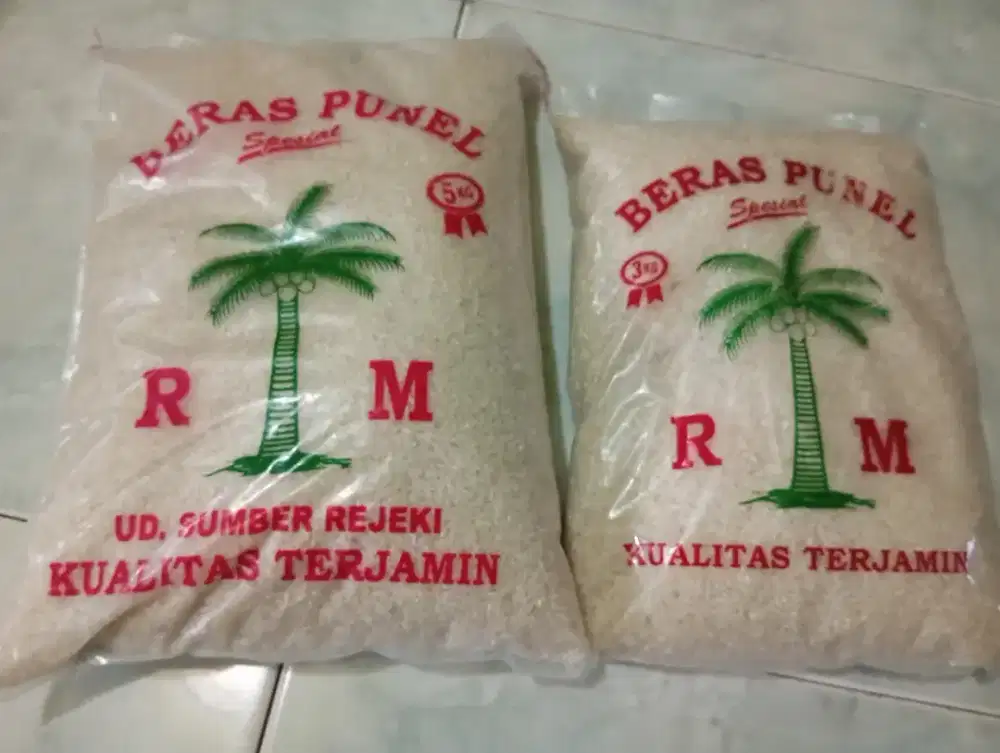 Beras Punel dan Timbangan Murah