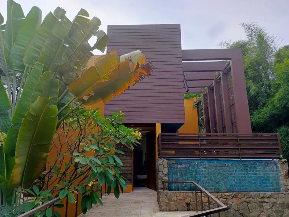 RUMAH MURAH DI KEMANG DALAM CLUSTER 2 LANTAI PRIVATE POOL SIAP HUNI