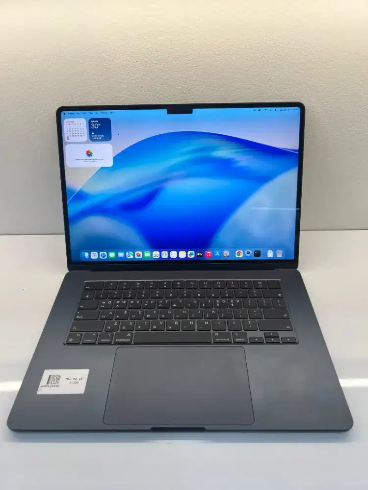 Macbook Air M3 15inch 8/512 Midnight Blue Second Original