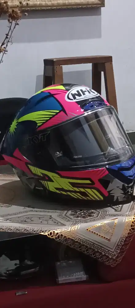 Helm NHK gpr tech street Azlan shah