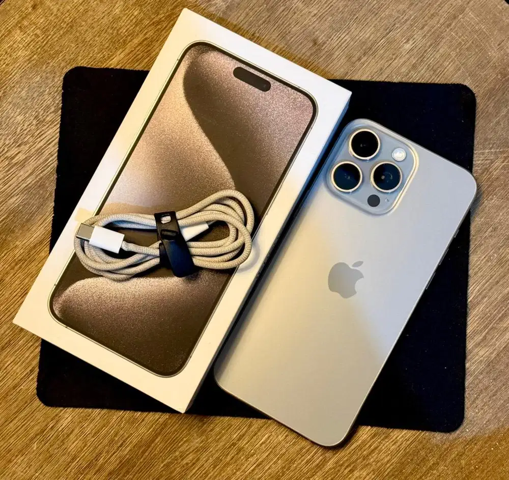 Iphone 15 Pro Max Natural Titanium 256 GB Ex Ibox