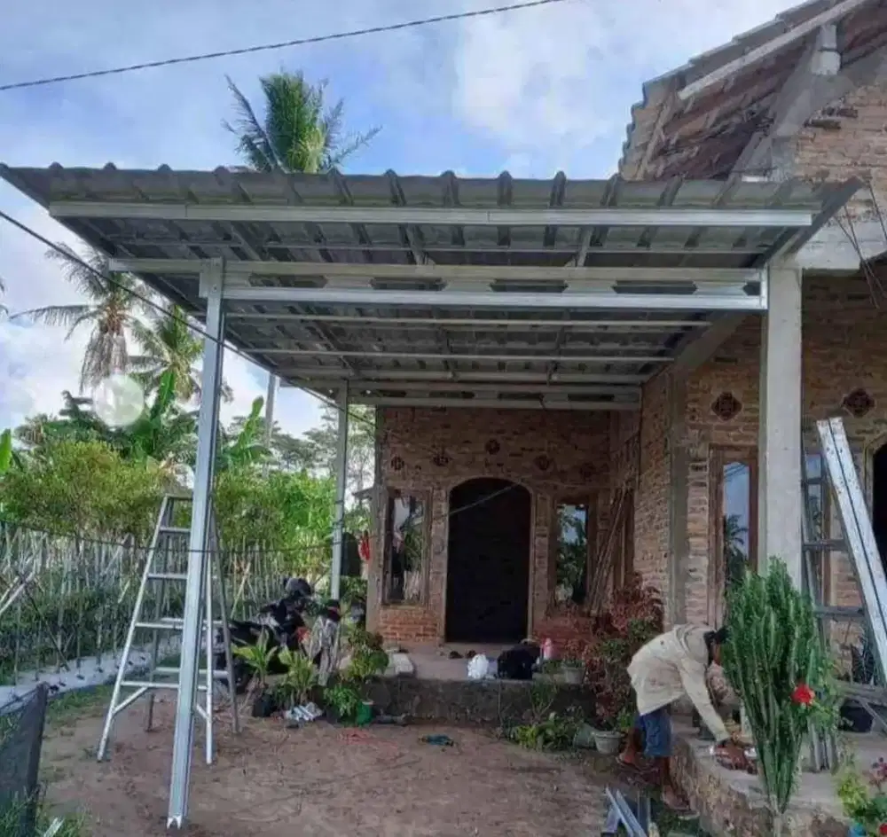 Karnopi baja ringan+atap terpasang murah bergaransi berkualitas