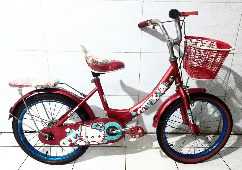 Sepeda ukuran 18 cocok buat anak umur 4 tahun - 8 tahun