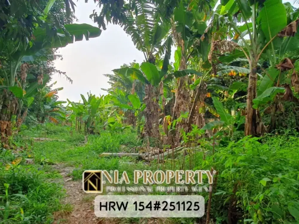 KAVLING TANAH 1.234 m² SELANGKAH KE LRT HARJAMUKTI, CIMANGGIS, DEPOK CIBUBUR