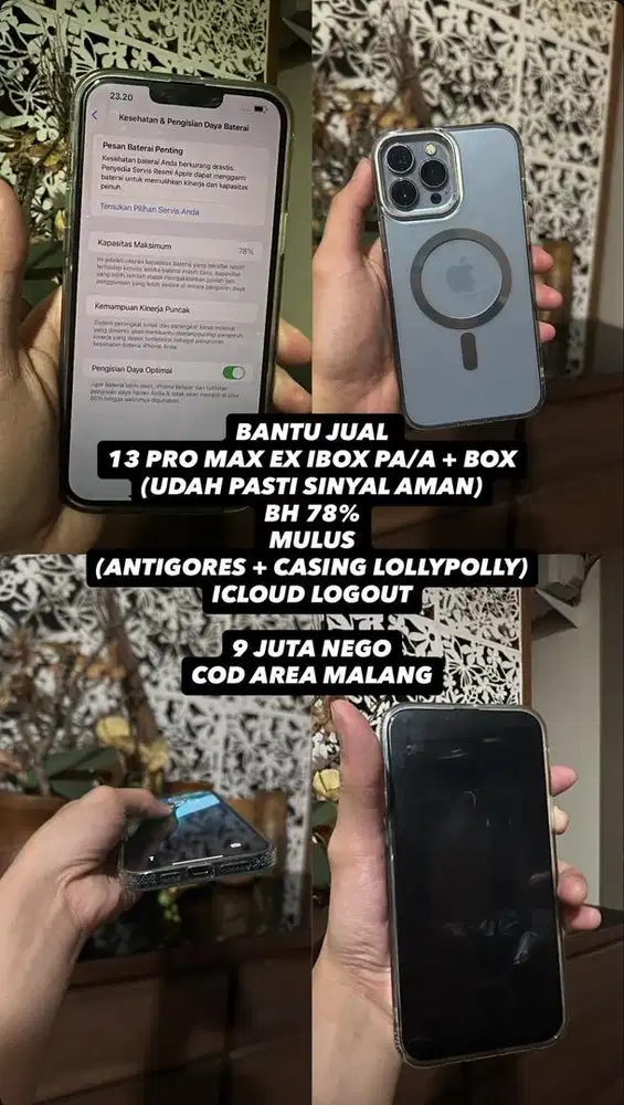 Iphone 13 Pro Max ex Ibox