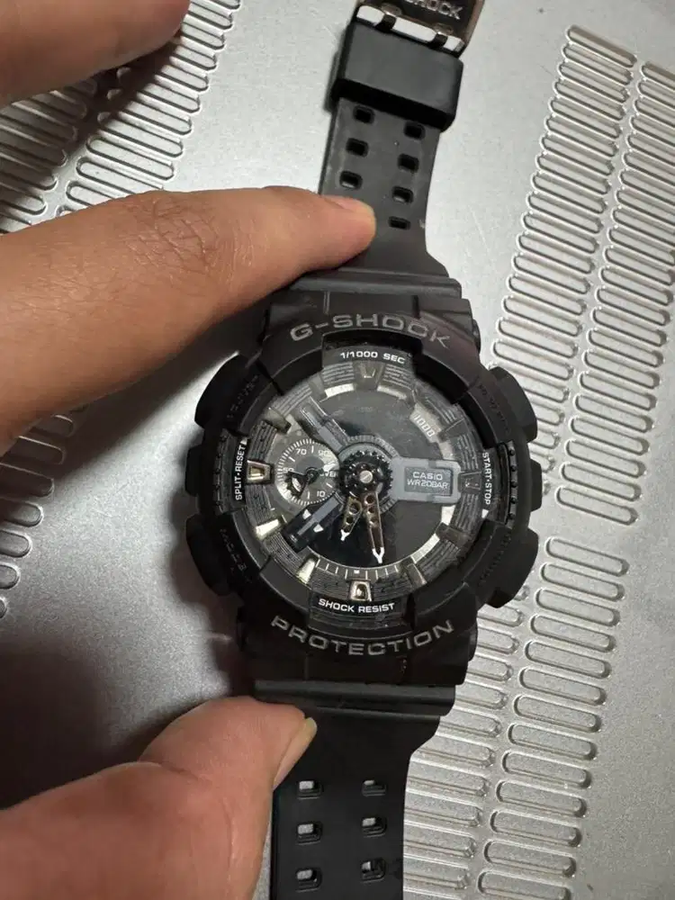 Jual Rugi Jam G-Shock Black 20Bar Original second