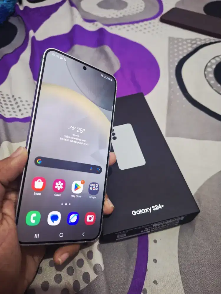 Jual samsung s24 plus versi 512gb second 5g lte original resmi