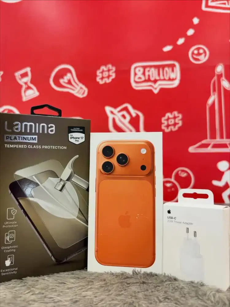 READY IPHONE 17 PRO MAX OREN