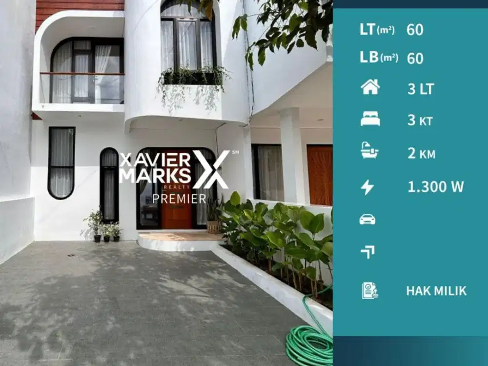 Villa Siap Huni Estetik Bangunan Baru di Oro Oro Ombo Batu