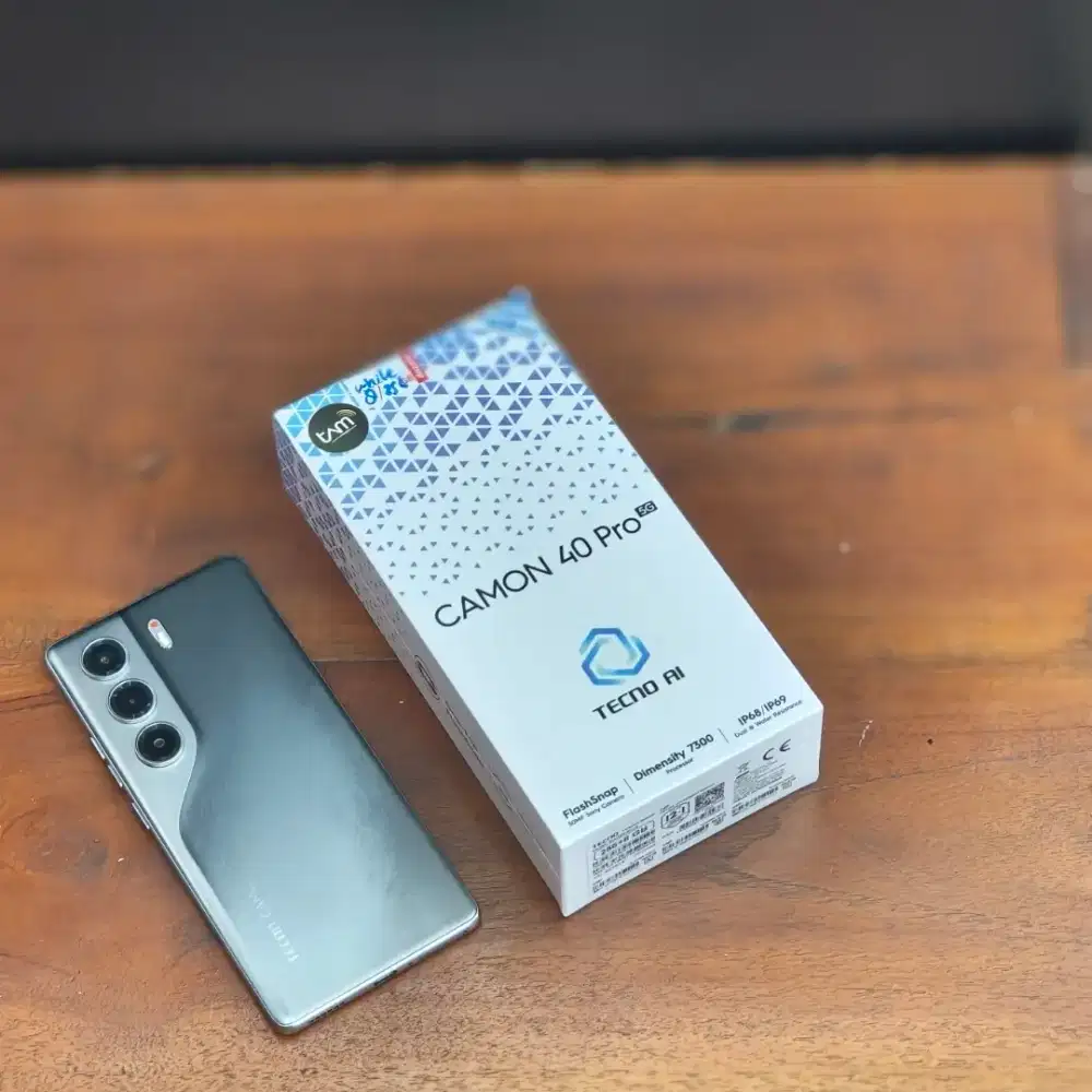 Promo Tecno Camon 40 Pro 5G Unit Baru