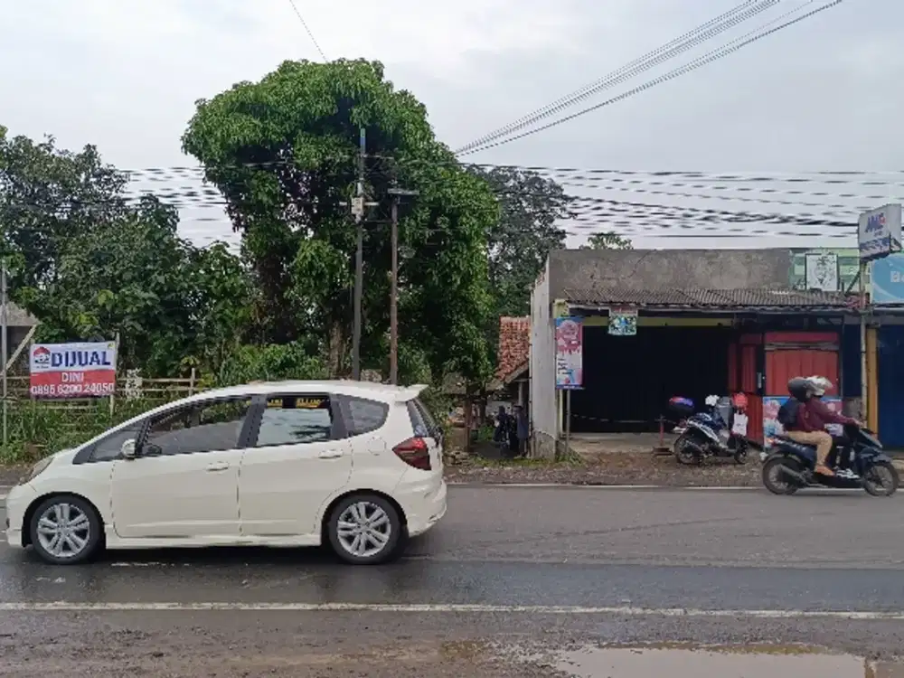 dijual tanah pinggir jalan raya cianjur sukabumi