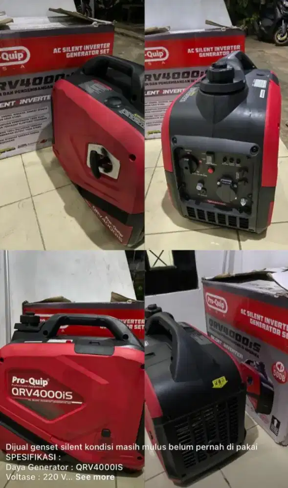 Genset Pro-Quip murah mulus