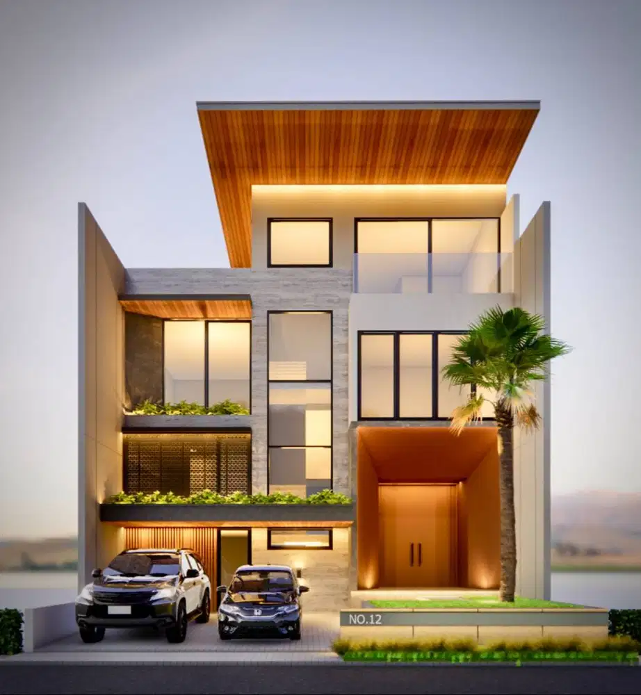 Dijual Rumah Baru Gress Modern Minimalis Citraland North Emerald