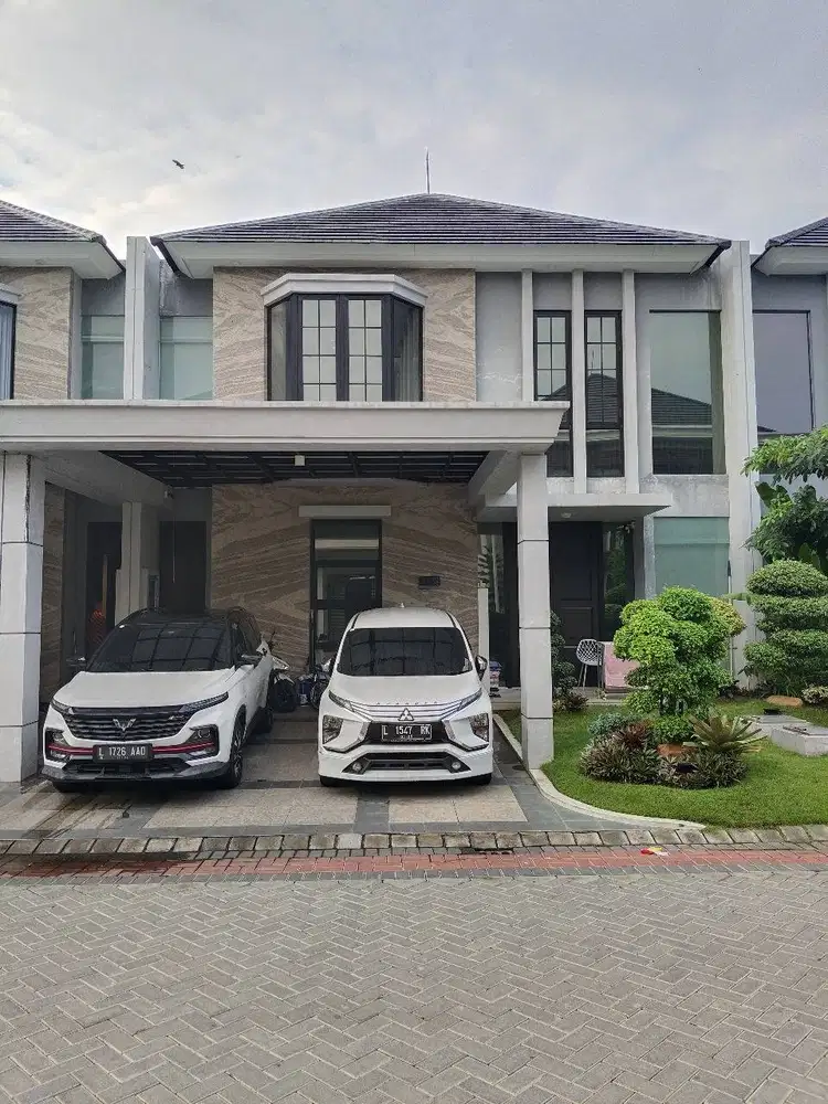 Dijual Rumah Full Furnish Pakuwon City Aruba Villa Siap Huni 2 Lantai