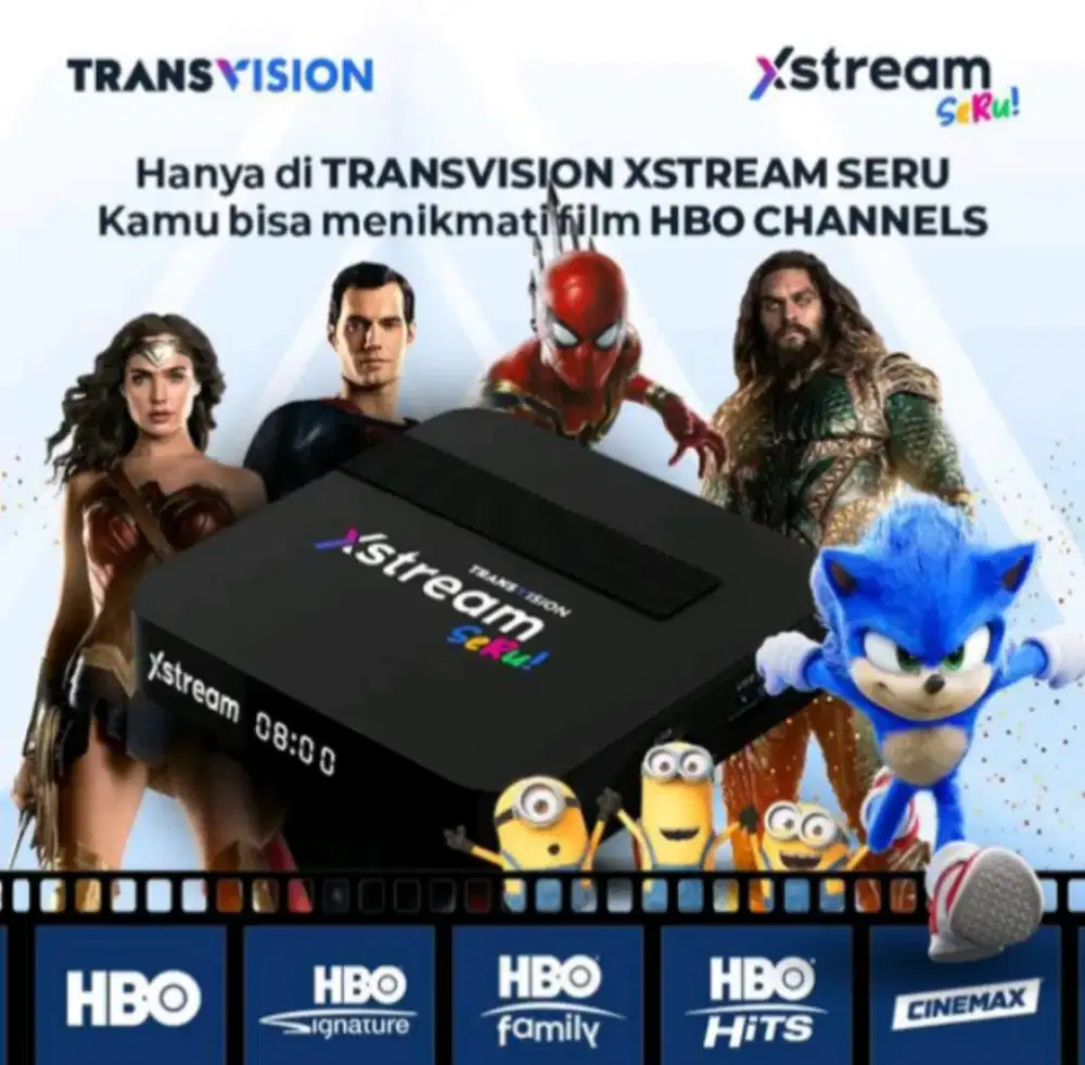 Promo Android TV Box XStream HD resmi Gratis All Chanel Setahun