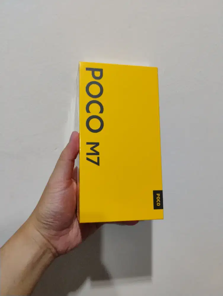 [BARU] Poco M7 8/256, SEGEL Garansi Resmi, Bisa COD