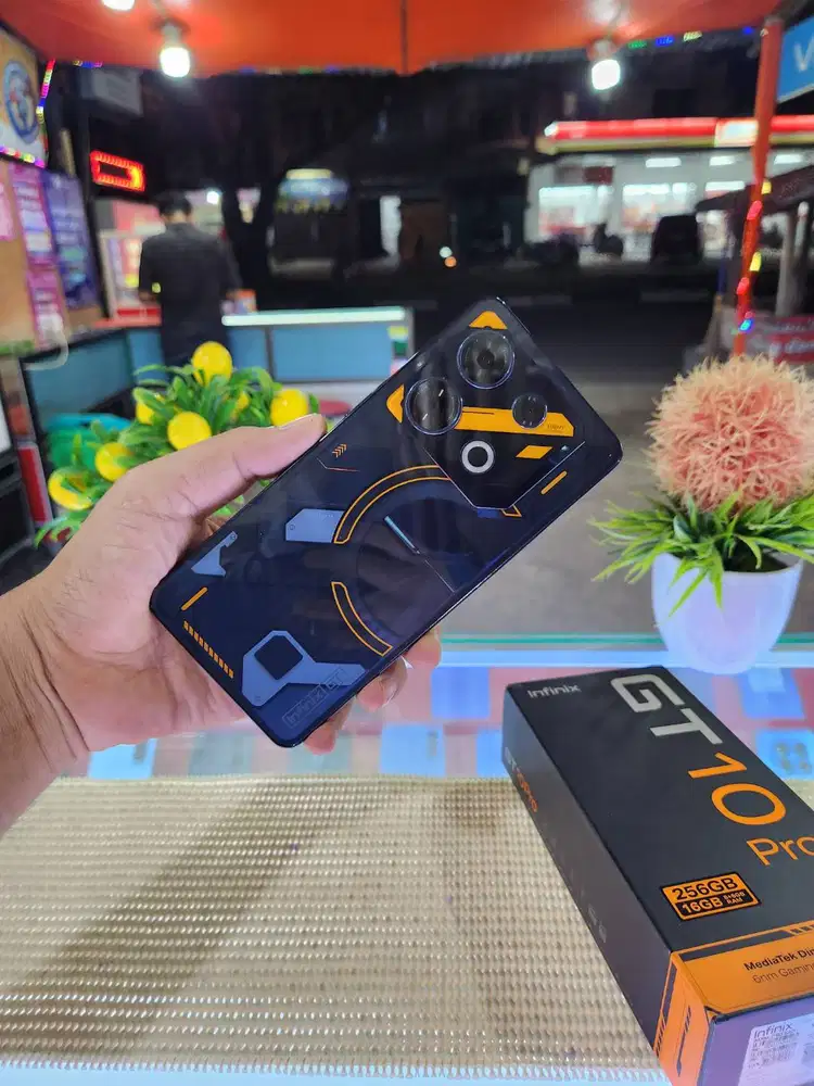 Infinix GT 10 Pro 5G Ram (8+8)16Gb/ 256Gb Fullset Mulus Original 100%